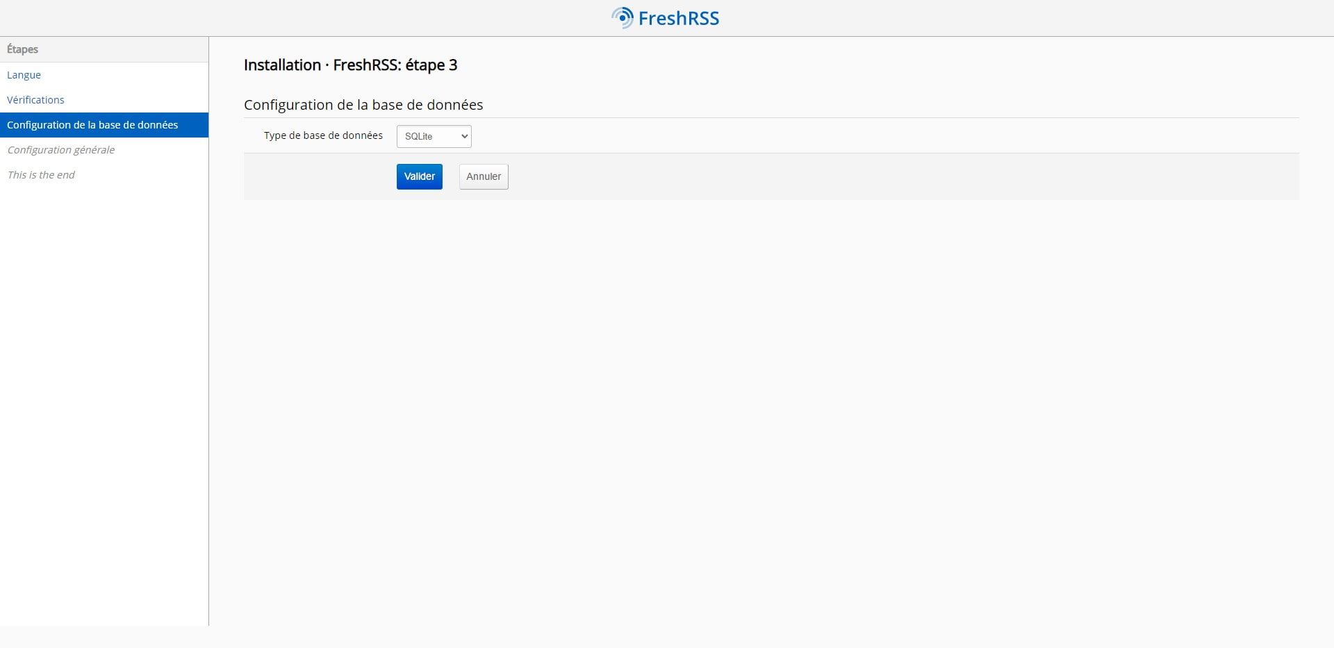 Installer FreshRSS avec docker