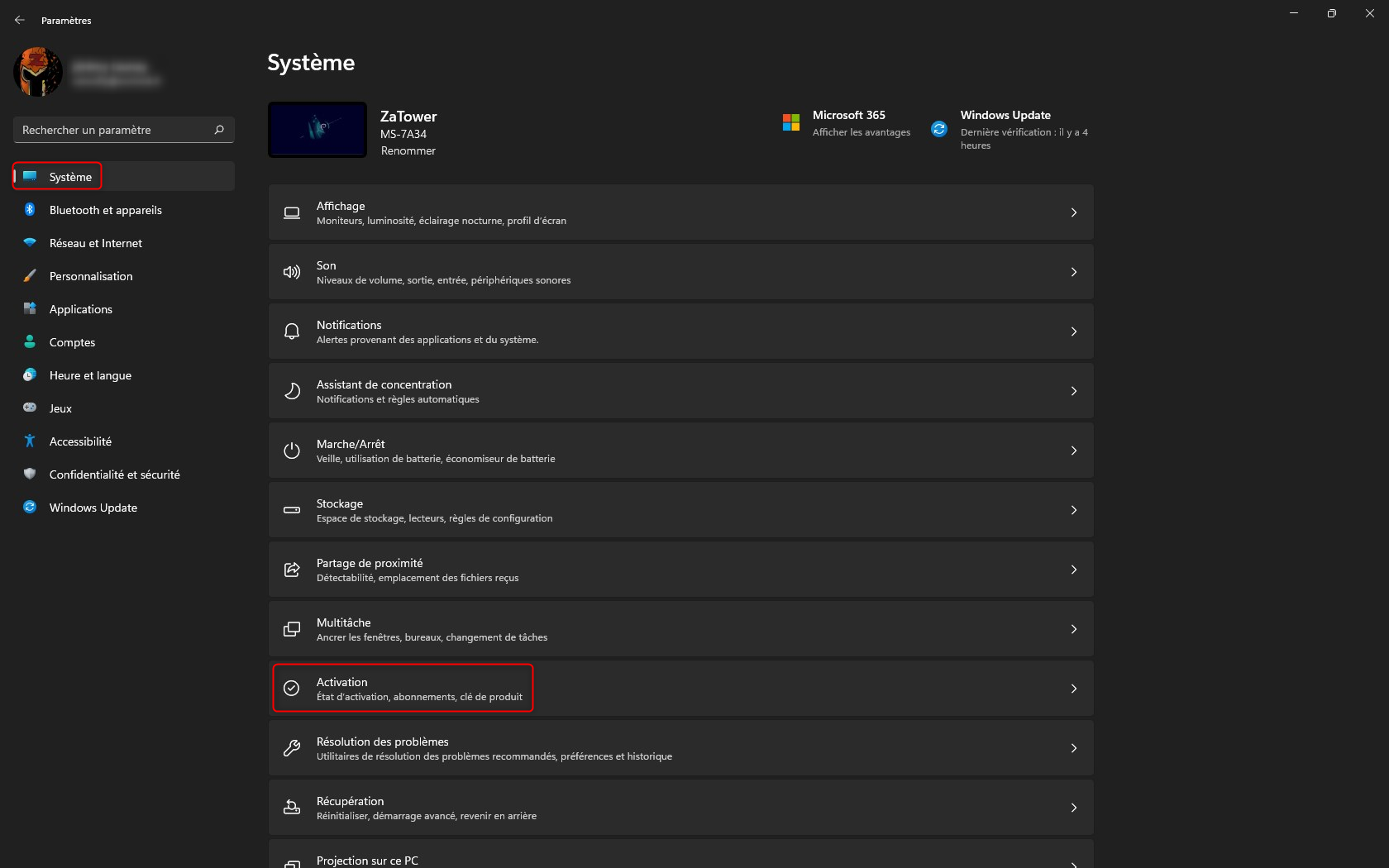 Comment passer de Windows (10/11) famille à professionnel
