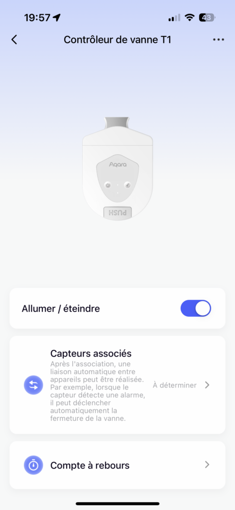 Aqara valve controller T1 app 2