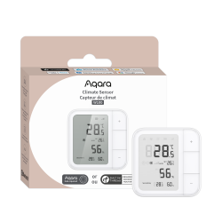 AQARA - Capteur de température et d'humidité Zigbee 3.0 et Thread Aqara Climate Sensor W100
